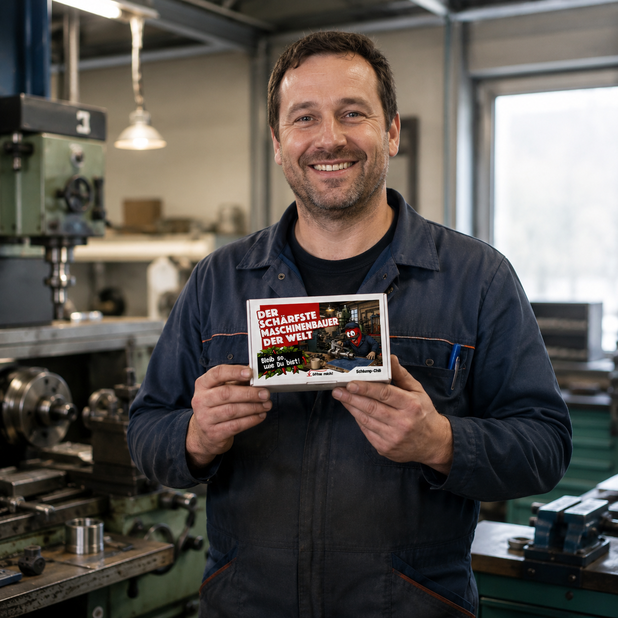 Der schärfste Maschinenbauer der Welt Geschenk Set