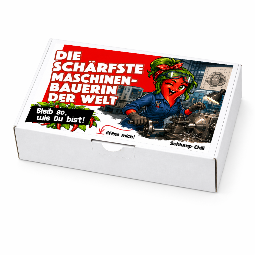 Die schärfste Maschinenbauerin der Welt Geschenk Set