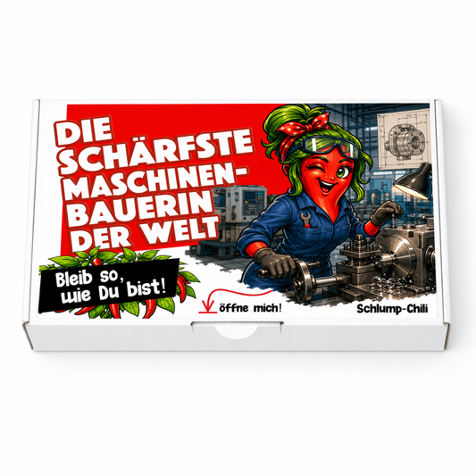Die schärfste Maschinenbauerin der Welt Geschenk Set