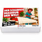 Der schärfste Masseur der Welt – Geschenkbox Vorderansicht
