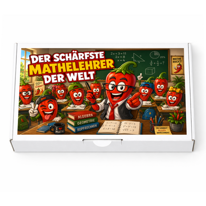 Der schärfste Mathelehrer der Welt - Ein witziges Geschenk