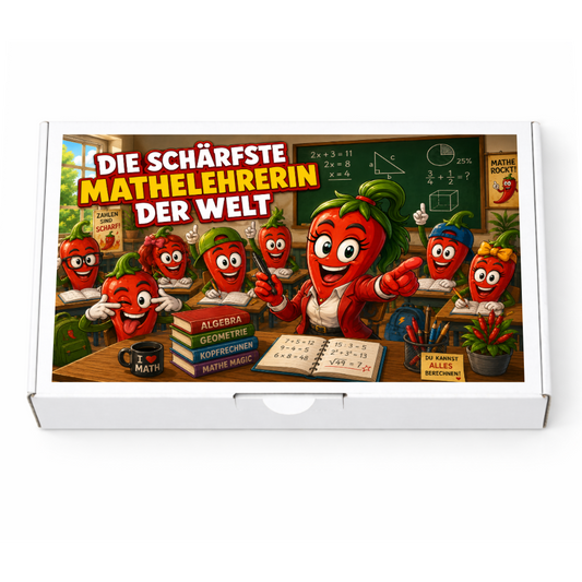 Die schärfste Mathelehrerin der Welt - Ein witziges Geschenk