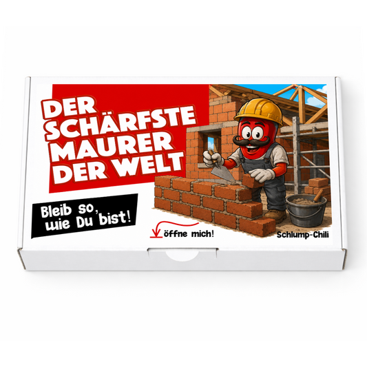 Der schärfste Maurer der Welt - Ein witziges Geschenk für Handwerker im Bau