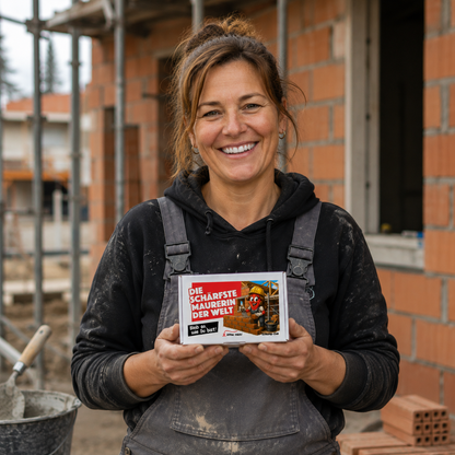 Die schärfste Maurerin der Welt - Ein witziges Geschenk für Maurer
