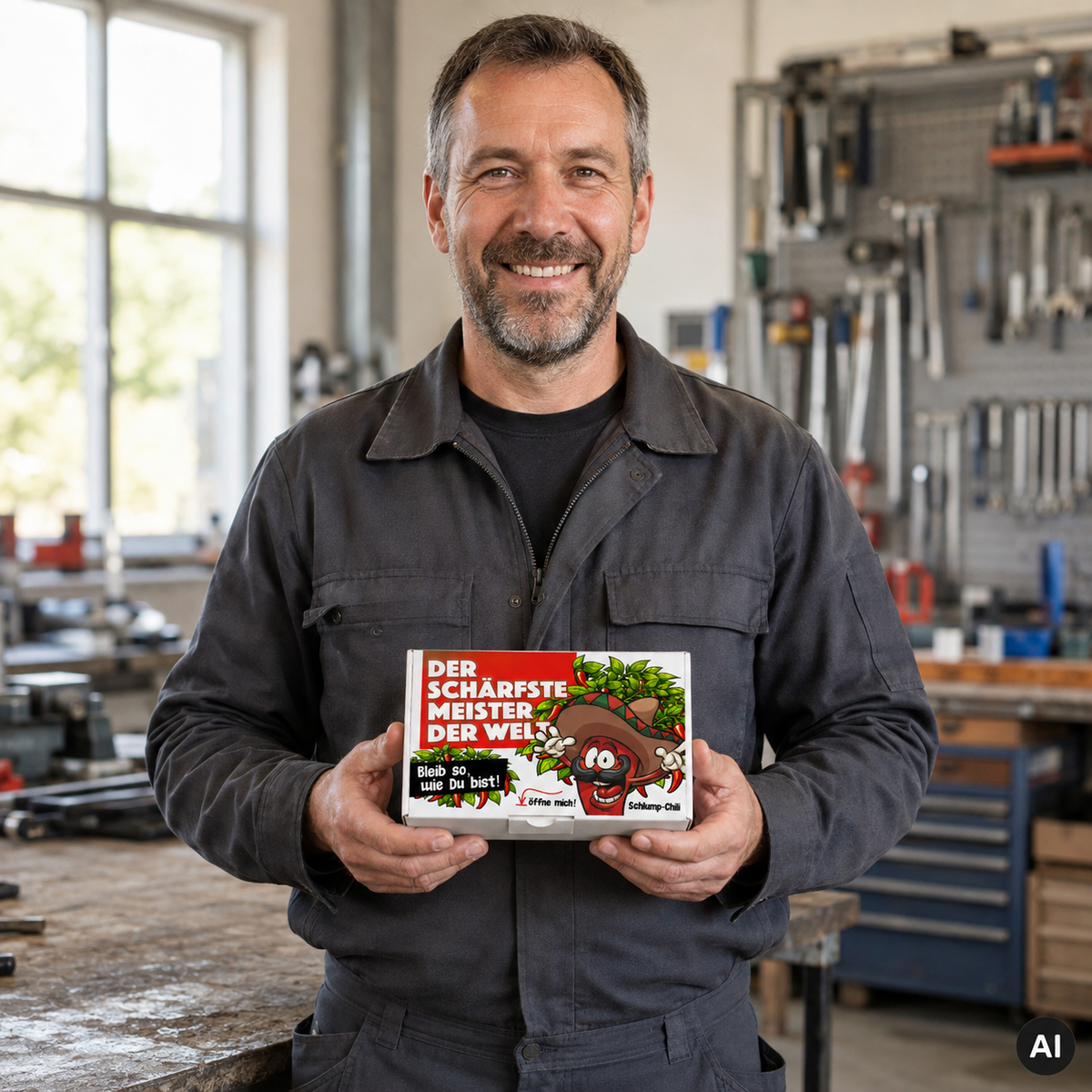 Geschenkidee für Meister