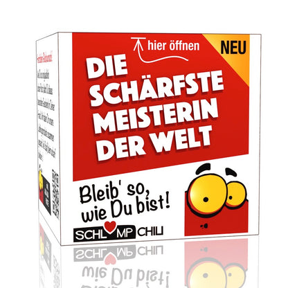 Lustiges Präsent zur bestandenen Meisterprüfung für Frauen