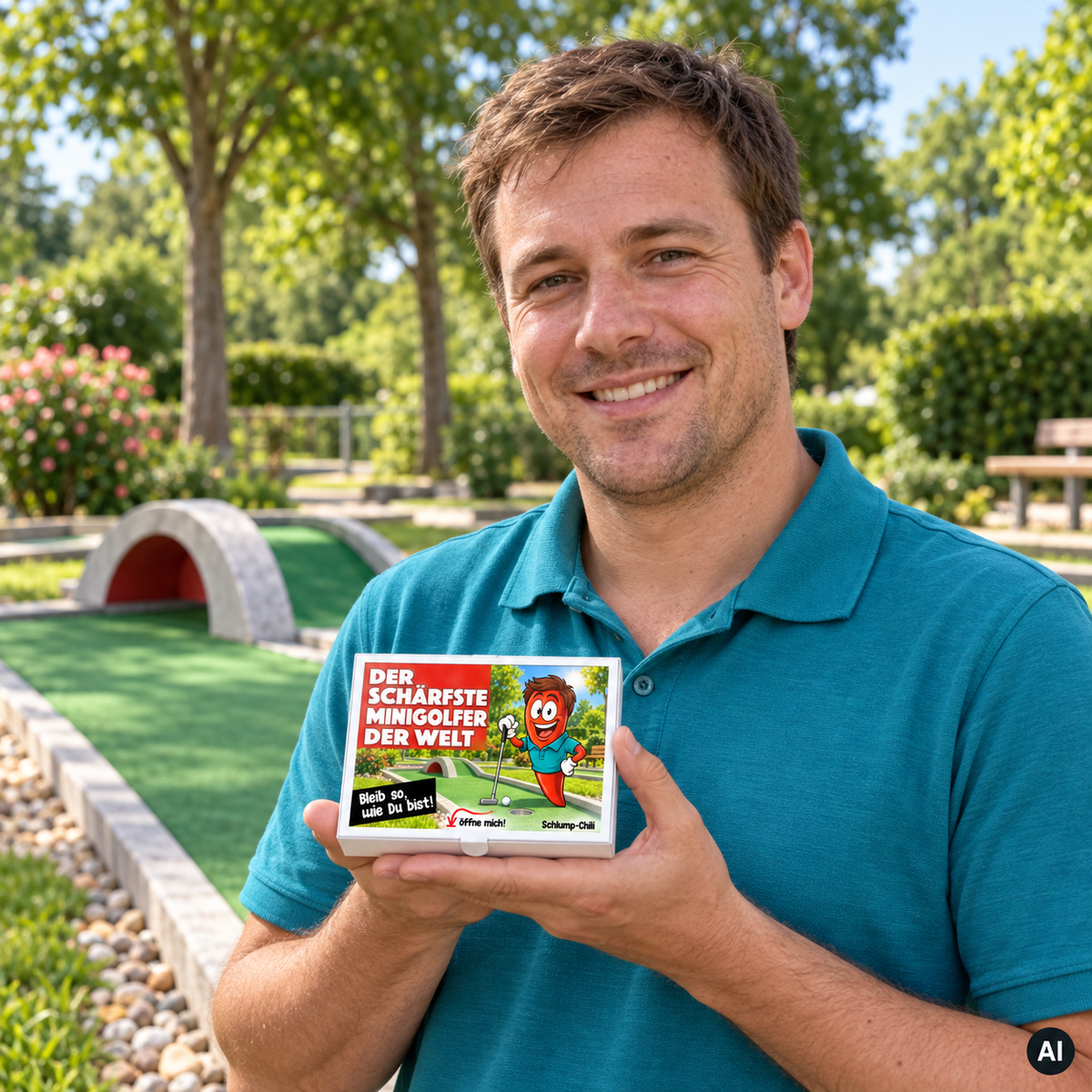 Der schärfste Minigolfer der Welt - Ein witziges Geschenk!
