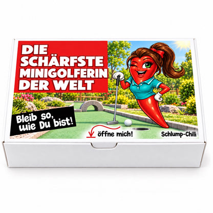 Die schärfste Minigolferin der Welt - Ein witziges Geschenk!