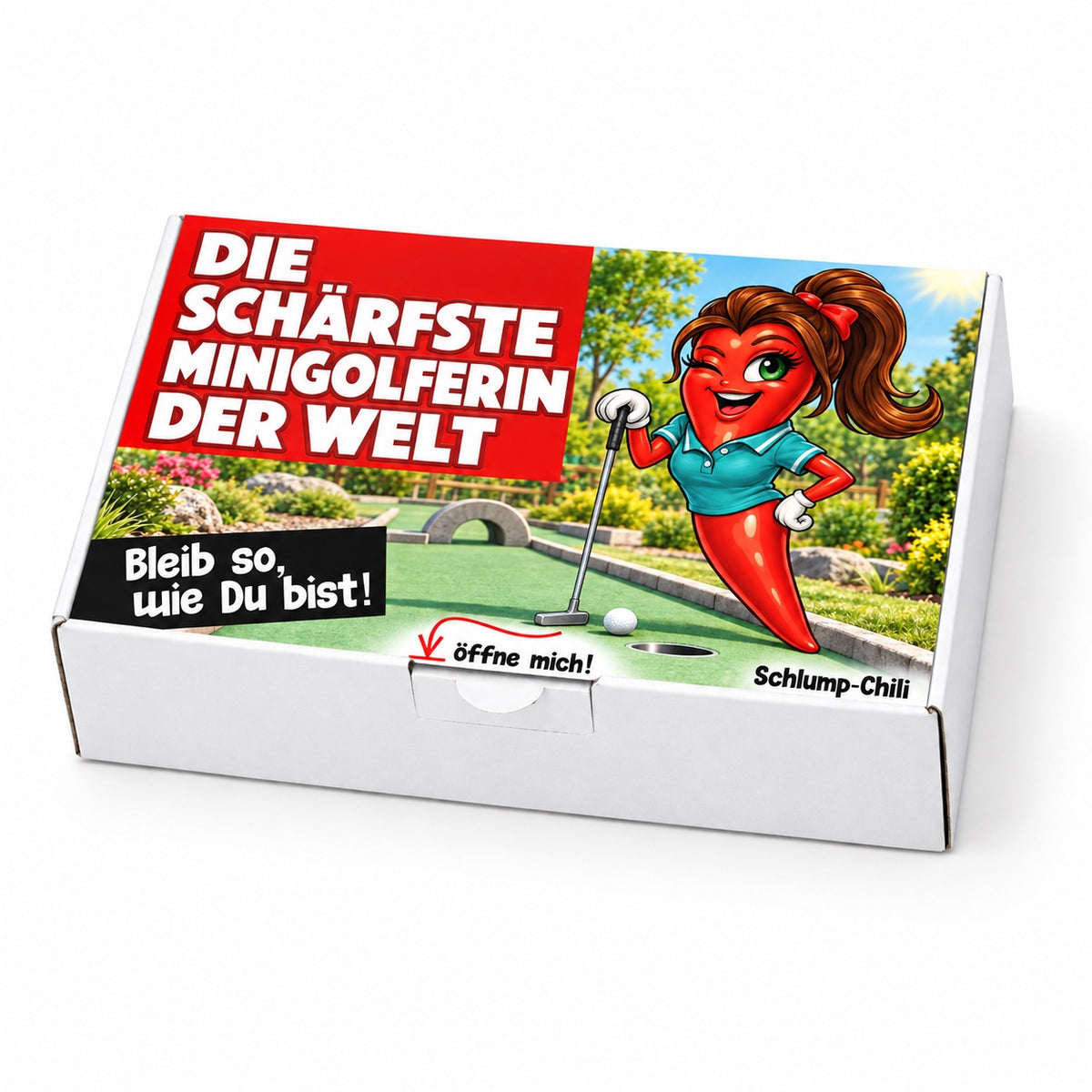 Die schärfste Minigolferin der Welt - Ein witziges Geschenk!