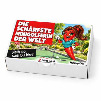 Die schärfste Minigolferin der Welt - Ein witziges Geschenk!