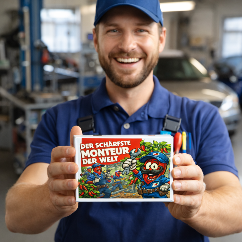 Der schärfste Monteur der Welt - Ein witziges Geschenk!