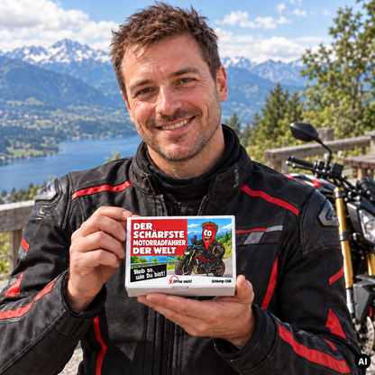 Der schärfste Motorradfahrer der Welt - Ein witziges Geschenk!