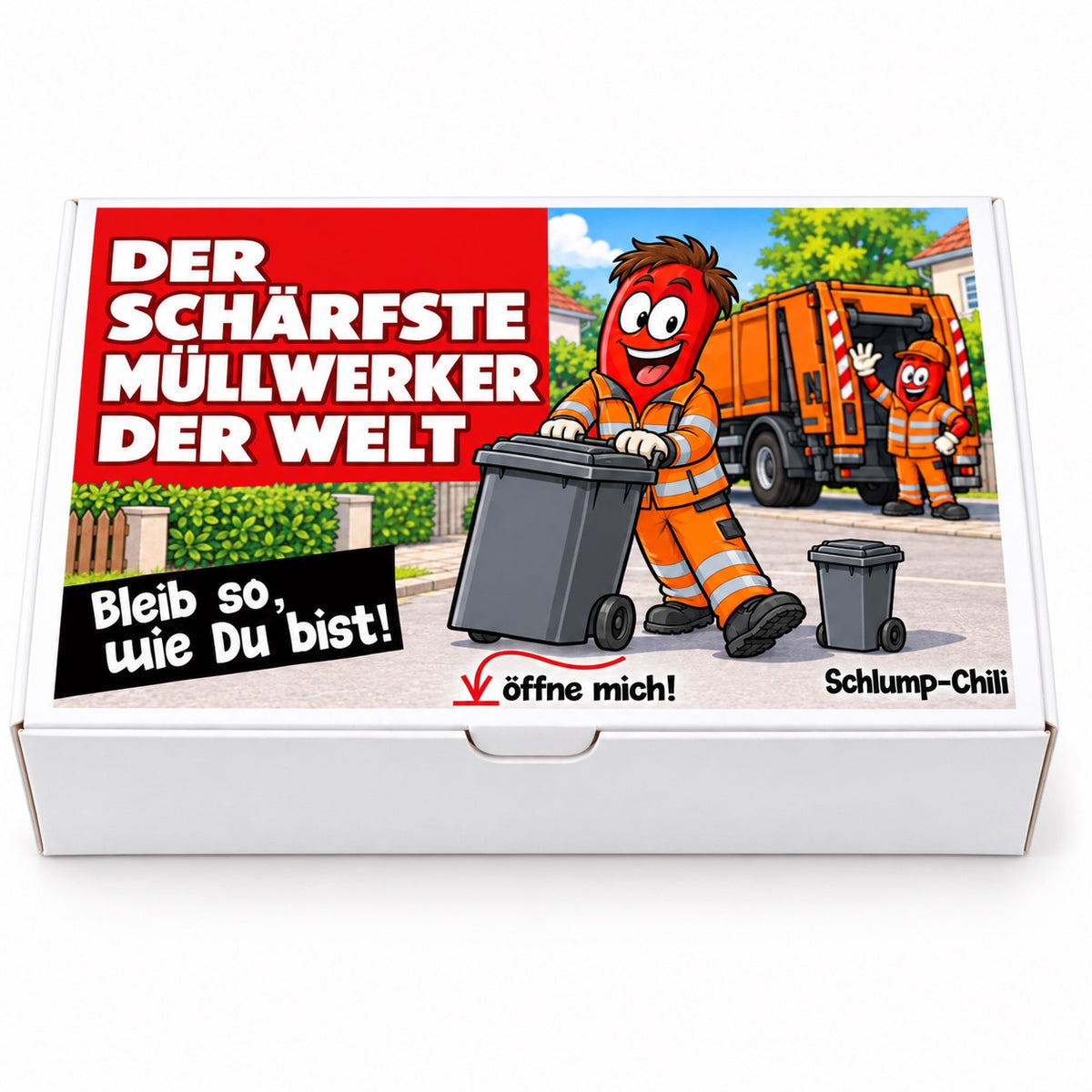 Der schärfste Müllwerker der Welt – Schachtel frontal