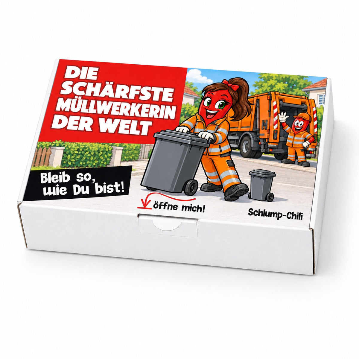 Die schärfste Müllwerkerin der Welt – Schachtel schräg
