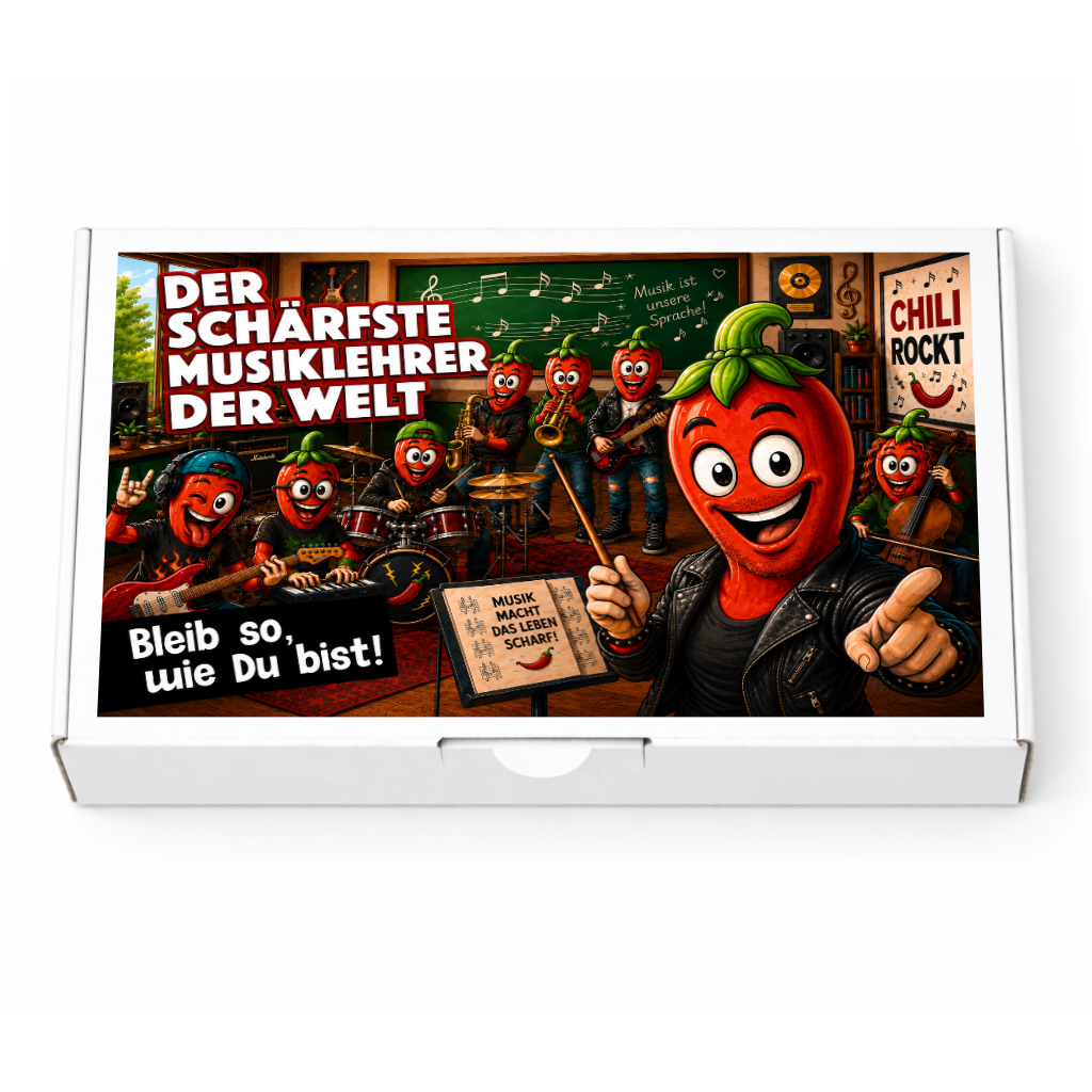 Der schärfste Musiklehrer der Welt - Ein witziges Geschenk