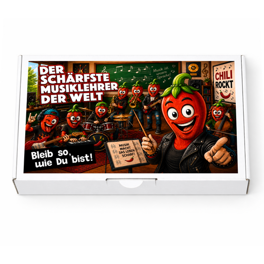Der schärfste Musiklehrer der Welt - Ein witziges Geschenk