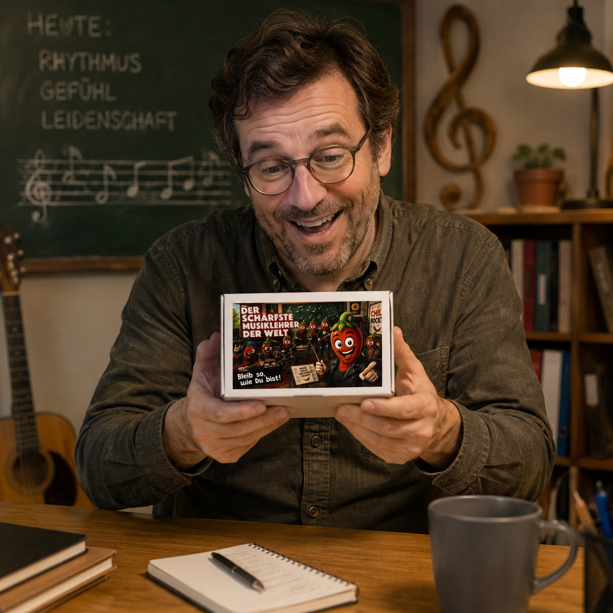 Der schärfste Musiklehrer der Welt - Ein witziges Geschenk