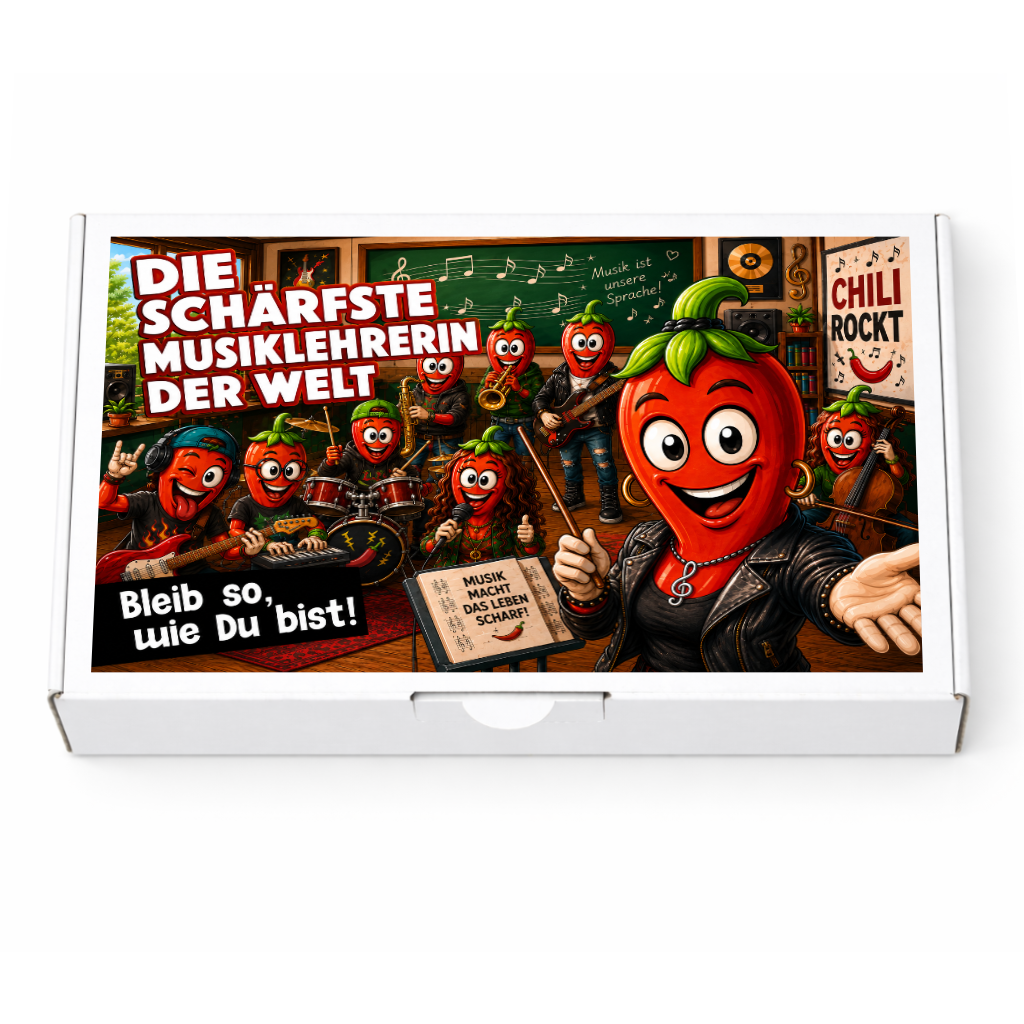 Die schärfste Musiklehrerin der Welt - Ein witziges Geschenk