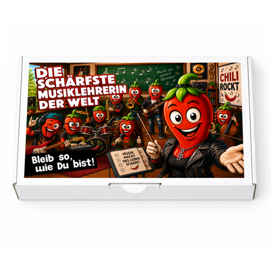 Die schärfste Musiklehrerin der Welt - Ein witziges Geschenk
