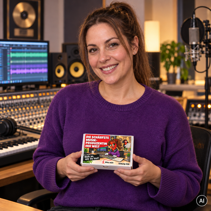 Die schärfste Musikproduzentin der Welt – Lifestylebild der Chili-Geschenkbox