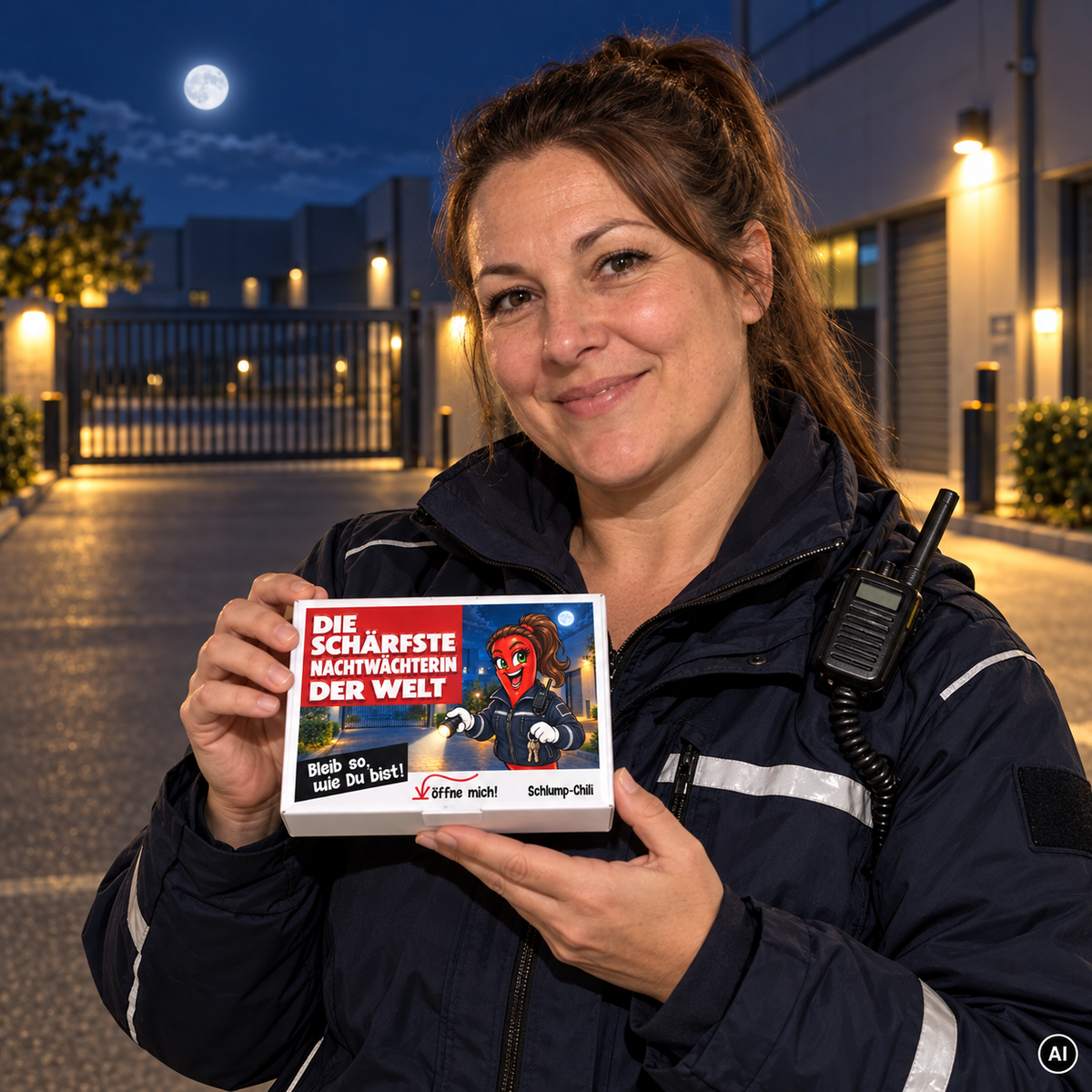 Die schärfste Nachtwächterin der Welt - Ein witziges Geschenk!