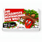 Rauchfrei Geschenk - Die schärfste Nichtraucherin der Welt!