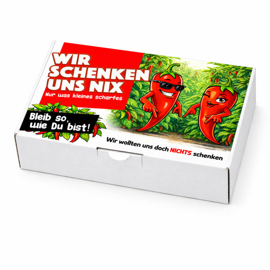 Wir schenken uns NIX - Ein witziges Präsent