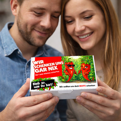 Wir schenken uns GAR NIX - Ein witziges Präsent
