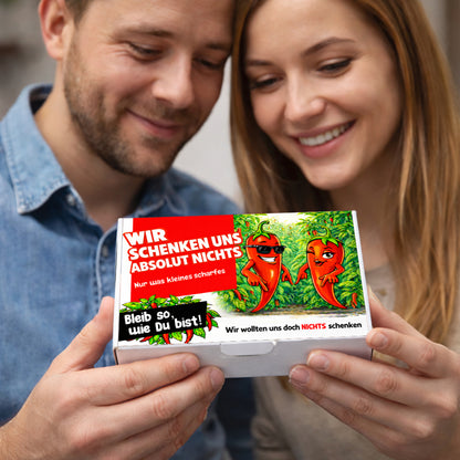 Wir schenken uns Absolut Nichts - Ein witziges Nix Präsent