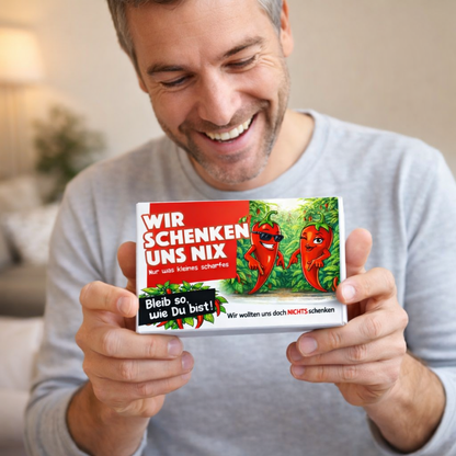 Wir schenken uns NIX - Ein witziges Präsent