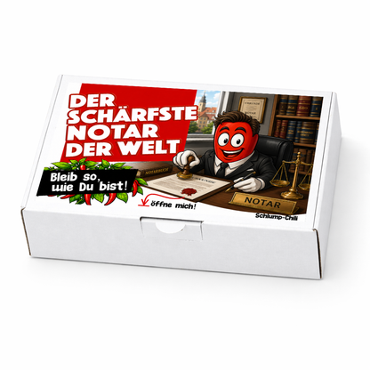 Der schärfste Notar der Welt Geschenk Set für Juristen
