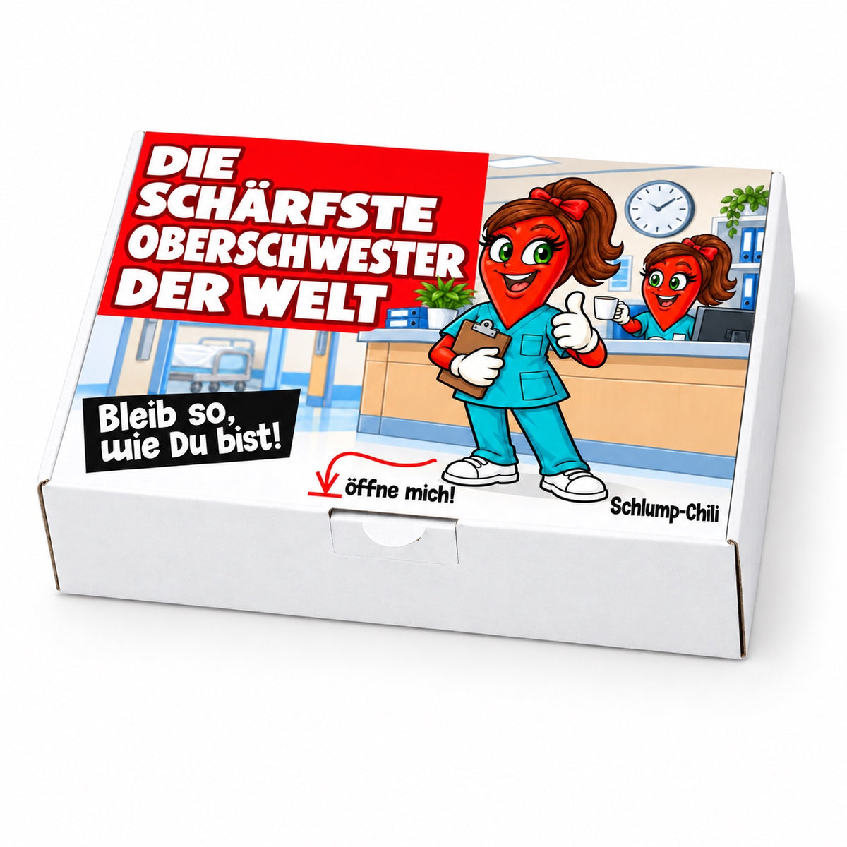 Die schärfste Oberschwester der Welt – Schrägansicht