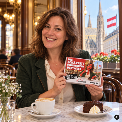 Die schärfste Österreicherin der Welt - Ein witziges Geschenk!