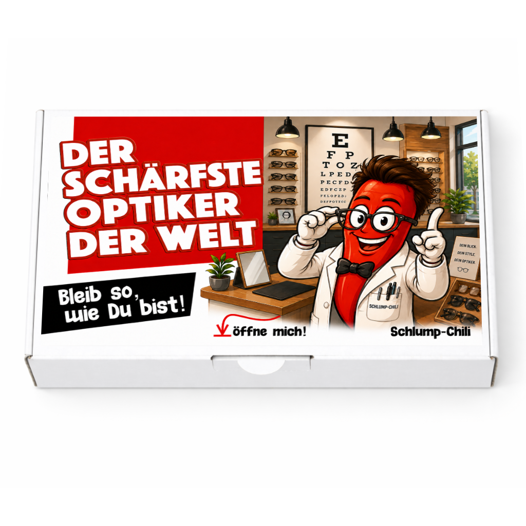 Der schärfste Optiker der Welt - Ein witziges Geschenk!
