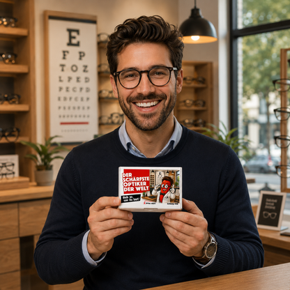 Der schärfste Optiker der Welt - Ein witziges Geschenk!