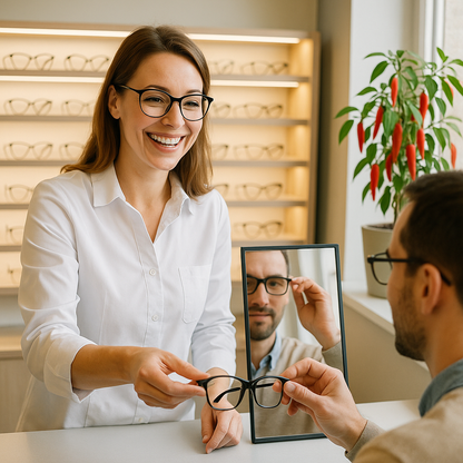 Die schärfste Optikerin der Welt - Ein witziges Geschenk!