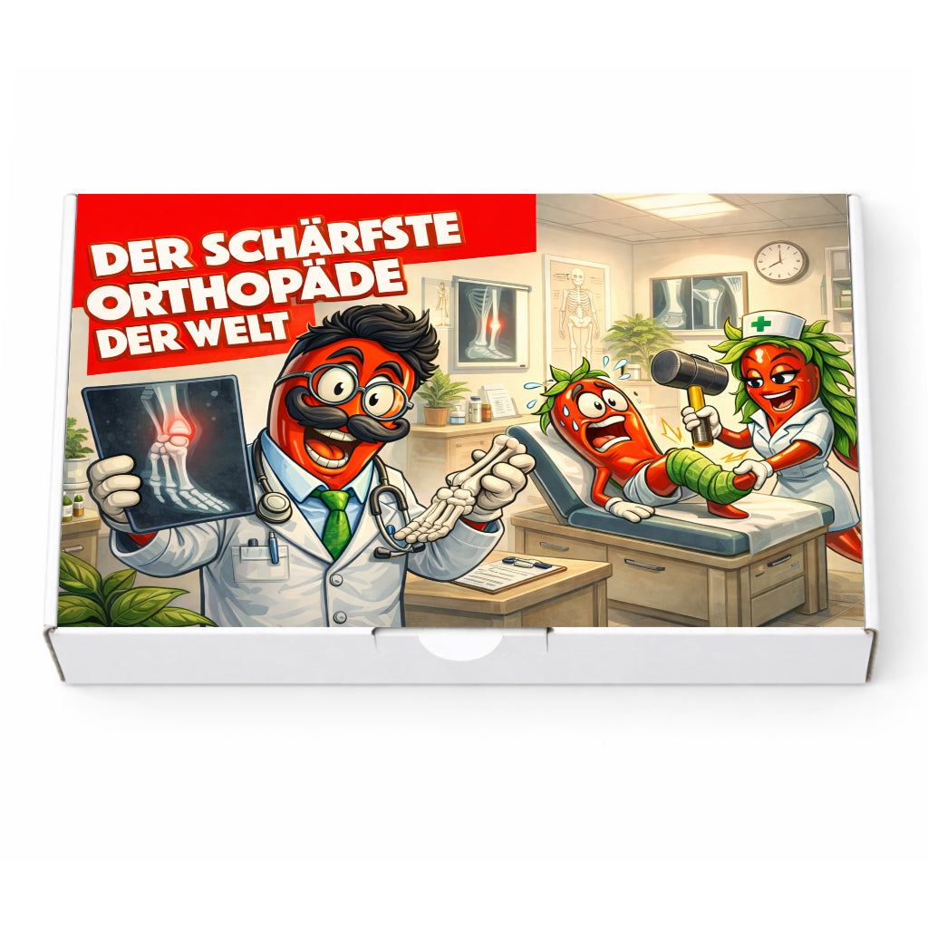 Der schärfste Orthopäde der Welt - Ein witziges Geschenk!