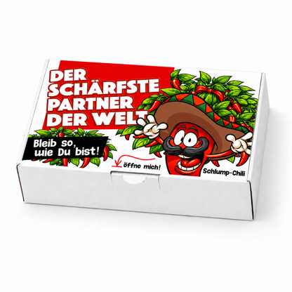 Der schärfste Partner der Welt - Ein witziges Geschenkset für Lebensgefährten