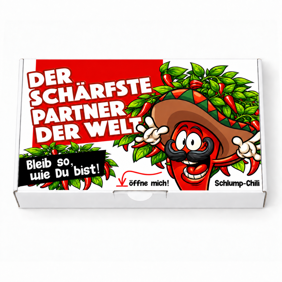 Der schärfste Partner der Welt - Ein witziges Geschenkset für Lebensgefährten