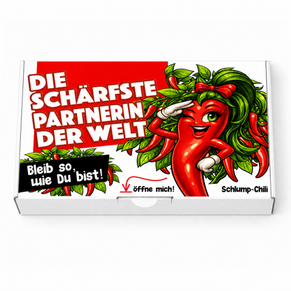 Die schärfste Partnerin der Welt - Ein witziges Geschenk Set für die Lebensgefährtin und Business Partner