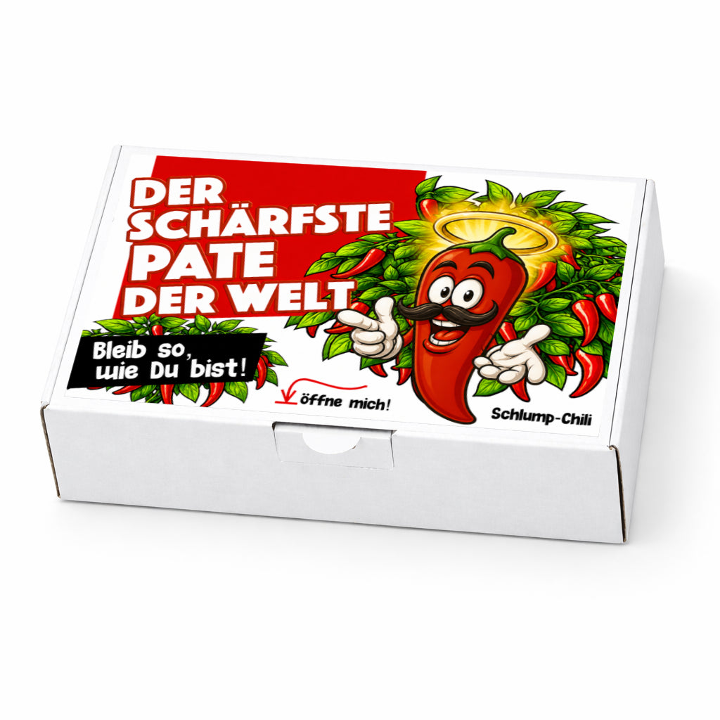 Der schärfste Pate der Welt - Ein witziges Paten Geschenk!