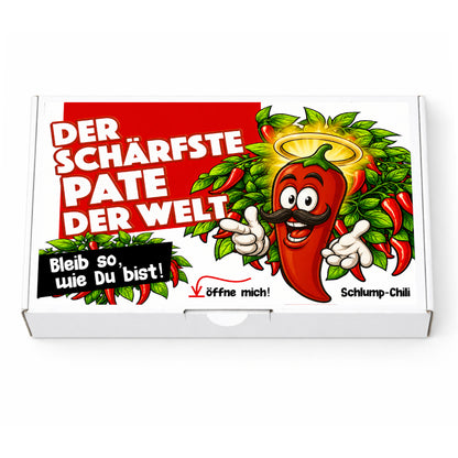 Der schärfste Pate der Welt - Ein witziges Paten Geschenk!