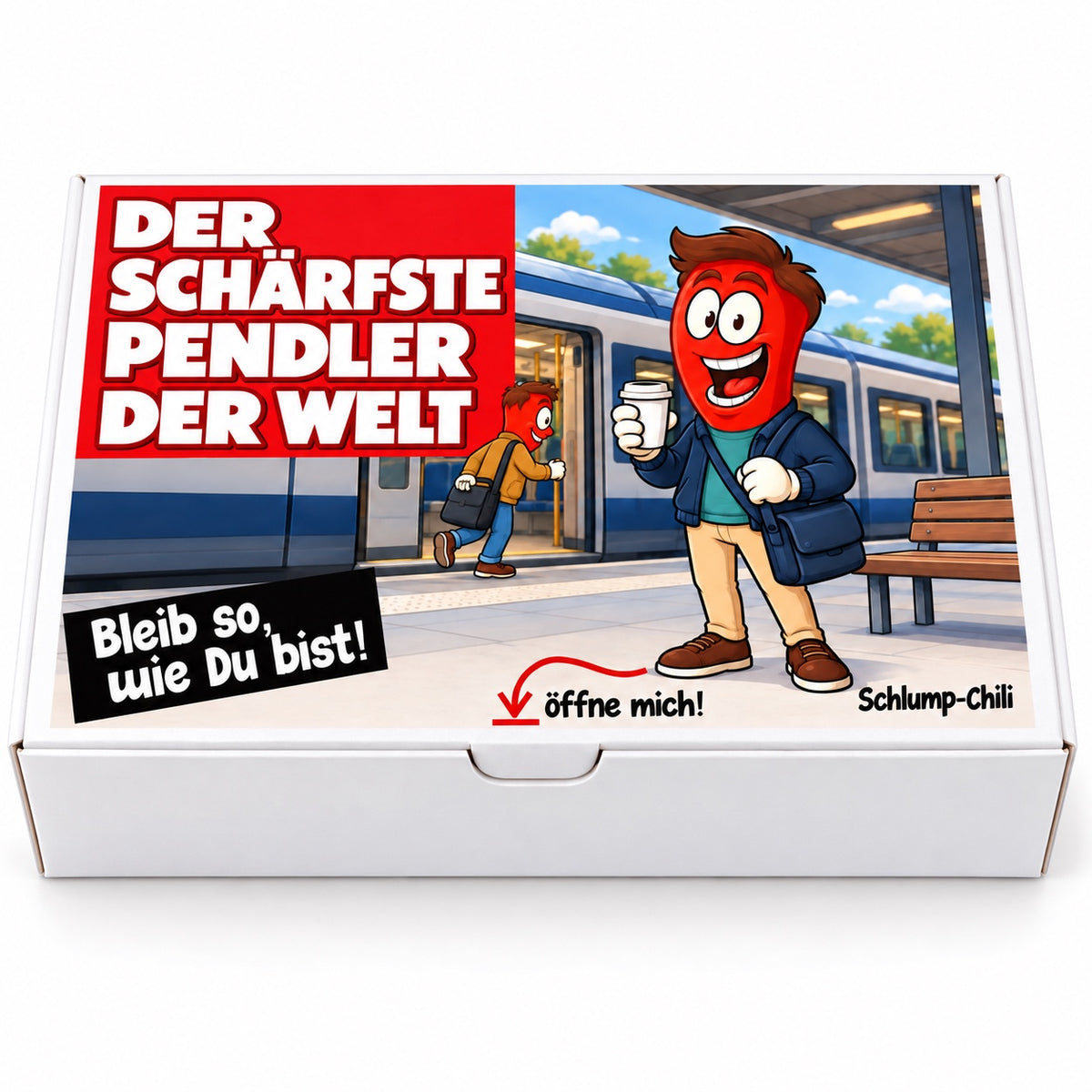 Der schärfste Pendler der Welt – Vorderansicht