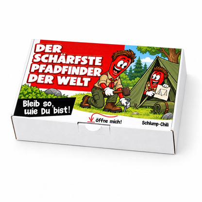 Der schärfste Pfadfinder der Welt – Schrägansicht
