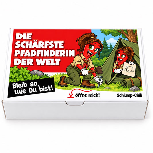 Die schärfste Pfadfinderin der Welt – Vorderansicht