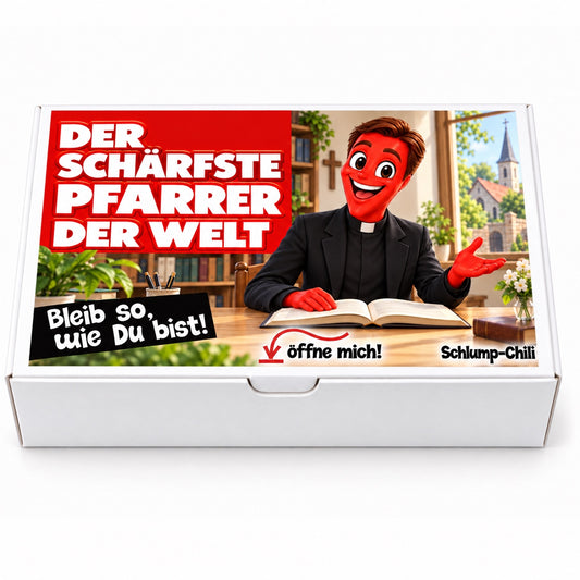 Der schärfste Pfarrer der Welt - Ein witziges Geschenk!