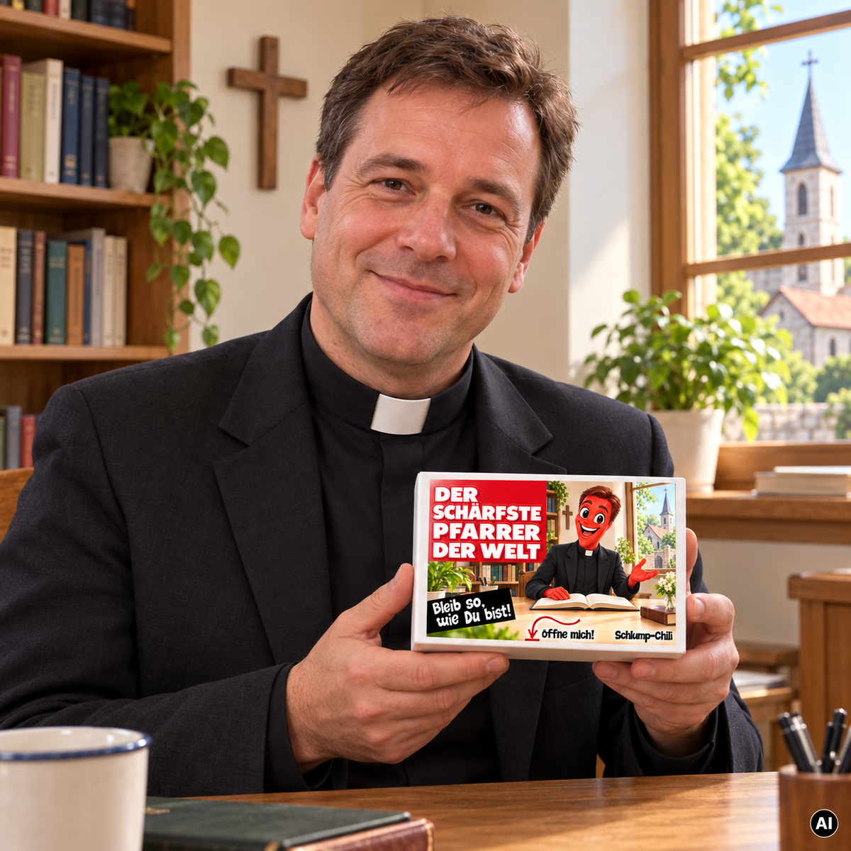 Der schärfste Pfarrer der Welt - Ein witziges Geschenk!