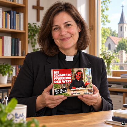 Die schärfste Pfarrerin der Welt - Ein witziges Geschenk!