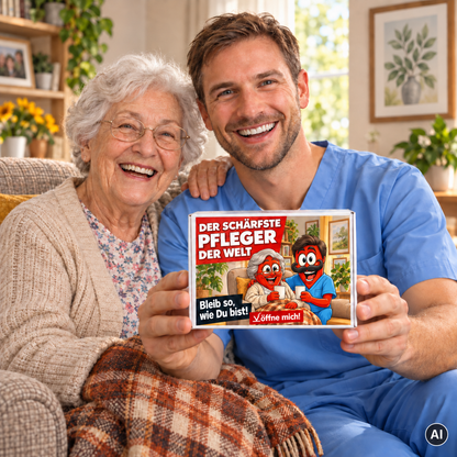 Der schärfste Pfleger der Welt - Ein witziges Geschenk!