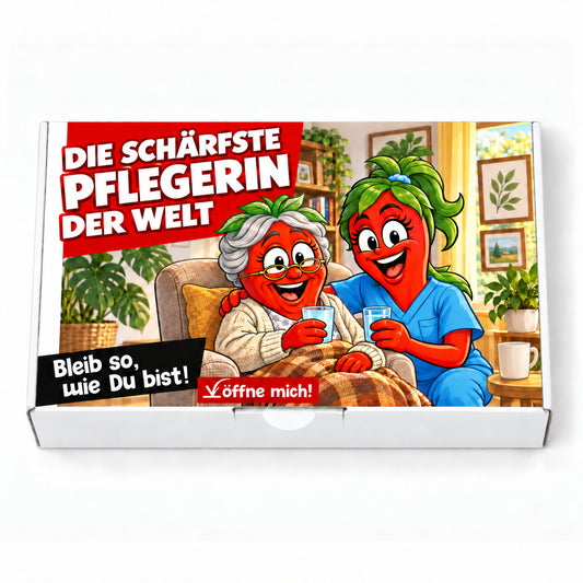 Die schärfste Pflegerin der Welt - Ein witziges Geschenk!